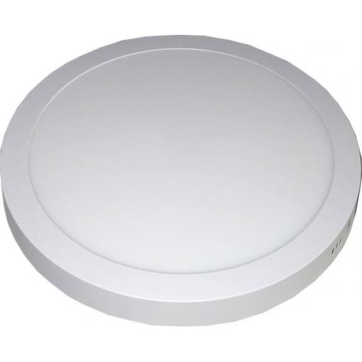 Podhledové LED svítidlo 24 W, 300 mm, 4000 K, přisazené, bílé