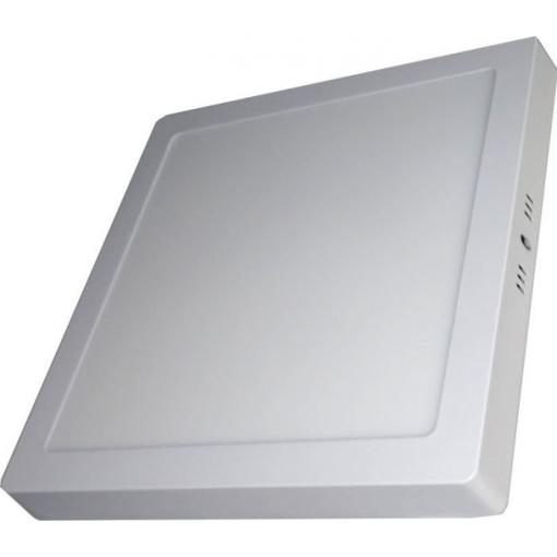 Podhledové LED svítidlo 24 W, 300 × 300 mm, 4000 K, přisazené, bílé