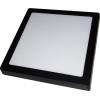 Podhledové LED svítidlo 24 W, 300 × 300 mm, 3000 K, přisazené, černé