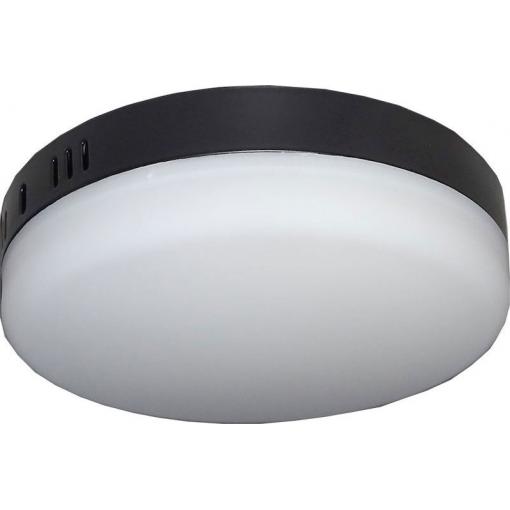 Podhledové LED svítidlo 24 W, průměr 175 mm, 3000 K, černé