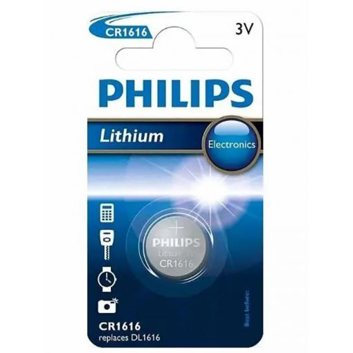 Knoflíková baterie Philips CR1616, 3 V, lithiová