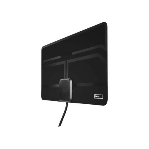 Anténa pokojová EMOS CITY LEAF-C600, DVB-T2, DAB, filtr LTE/4G/5G