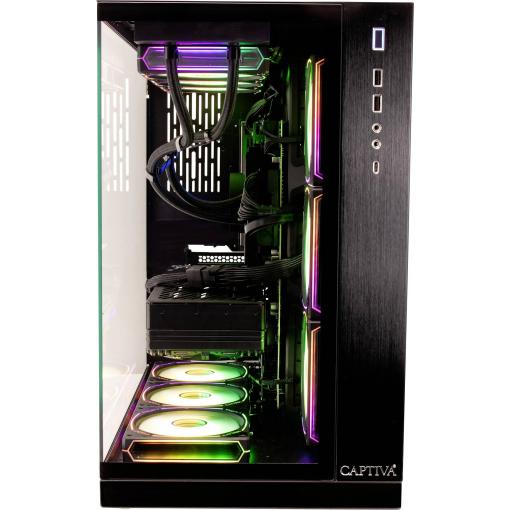 Captiva Gaming PC Highend Gaming R90-092 (Ryzen 2.5 cm (1 palec) AMD Ryzen 7 9800X3D 5.2 GHz 32 GB RAM 2 TB SSD AMD Radeon Graphics Nvidia Force RTX 5070 GDDR7