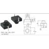 Stiskací tlačítko PBS-06 ON-OFF, 30 V / 1 A, 11 × 11,8 mm