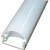 Hliníkový profil MS-506-3HB pro LED pásku 8–10 mm, 1 m, bílý