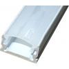 Hliníkový profil MS-510 pro LED pásku 8 mm, 1 m, anodizovaný, bílý