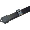 Hliníkový profil MS-510 pro LED pásku 8 mm, 1 m, černý, anodizovaný