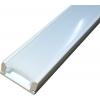 Hliníkový profil MS-509 pro LED pásku 8–10 mm, 1 m, bílý, anodizovaný