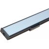 Hliníkový profil MS-509 pro LED pásku 8–10 mm, 1 m, černý, anodizovaný