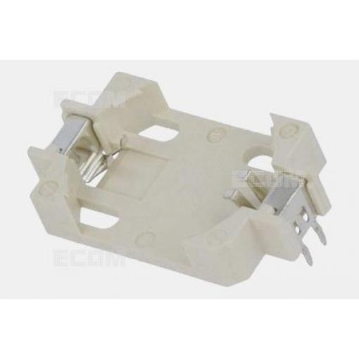 Držák baterie CR2032 vodorovný, do plošného spoje, DS1092-07-W6L