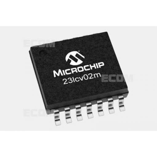 SRAM paměť 23LCV02M-I/ST, 2 Mbit, SPI, TSSOP-14