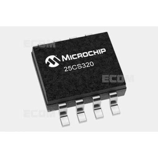 EEPROM paměť MCP 25CS320-I/SN, 32 kbit, SPI, SO8