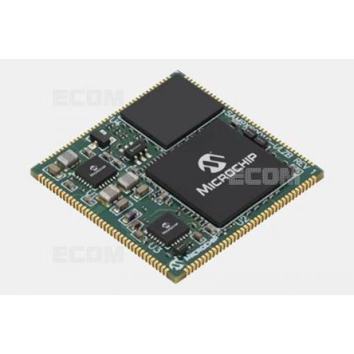 Systémový modul SAM9X60D1G-I/LZB, 32bit ARM, 4 GB Flash, 1 GB RAM