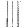 FRITZFURT 3161-2103 tvrdý kov sada příklepových vrtáků 3dílná 6 mm, 8 mm, 10 mm Celková délka 165 mm SDS plus 1 sada