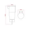 Adaptér CEE pro karavan DPM ADK001