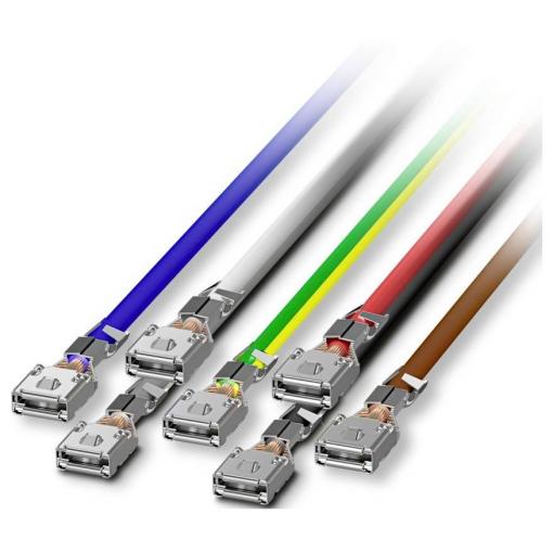 Phoenix Contact EV-T2M3SOW-3AC20A-0,7M2,5E Sada kabelů pro elektromobily typ 2 Mode 3 20 A 16.63 kW