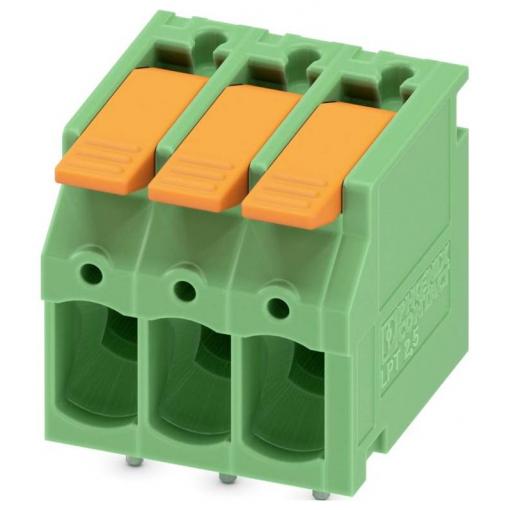 Phoenix Contact 1190298 PCB terminál 4 mm² Pólů 3 zelená 100 ks Carton