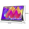 Arzopa Přenosný monitor 43.9 cm (17.3 palec)1920 x 1080 Pixel, 16:9, 25 ms, IPS LCD