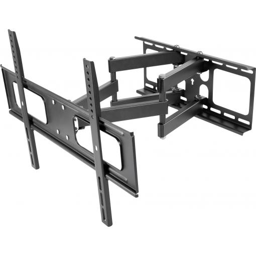 Manhattan TV držák na zeď 94,0 cm (37) - 218,4 cm (86”) odnímatelný, naklápěcí, nakláněcí se zámkovým mechanizmem, variabilní odstup od zdi