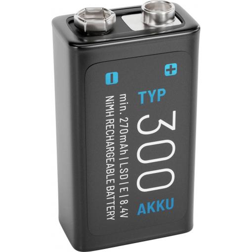 Absina Absina 300 akumulátor 9 V Ni-MH 270 mAh 8.4 V 1 ks