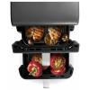 GourmetMaxx 16404 horkovzdušná fritéza 10 l 2500 W nepřilnavý povlak, bez BPA, Cool touch pouzdro, Digitální časovač, funkce grilování, horkovzdušný,