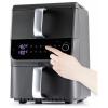 GourmetMaxx 16404 horkovzdušná fritéza 10 l 2500 W nepřilnavý povlak, bez BPA, Cool touch pouzdro, Digitální časovač, funkce grilování, horkovzdušný,