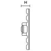 HellermannTyton FMB4APT-A-PA66HS-BK (10) úchytka samolepicí 151-03669 flexibilní podstavec černá 10 ks