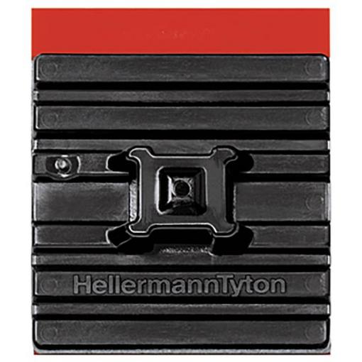 HellermannTyton FMB4APT-A-PA66HS-BK (10) úchytka samolepicí 151-03669 flexibilní podstavec černá 10 ks