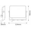 BELLALUX 4099854493324 LED reflektor 20 W Barvy světla (LED svítidlo): studená bílá