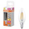 OSRAM 4058075654471 LED Energetická třída (EEK2021) D (A - G) E14 svíčkový tvar 5.9 W = 60 W teplá bílá stmívatelná, vlákno 1 ks