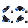 TRU COMPONENTS pneumatická spojka TC-14109148 TC-Fitting set - 10 mm Ø vedení: 10 mm 60 ks