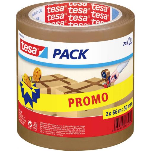 tesa 57456-00003-02 lepicí páska TESAPACK® světle žlutá (d x š) 66 m x 50 mm 1 ks