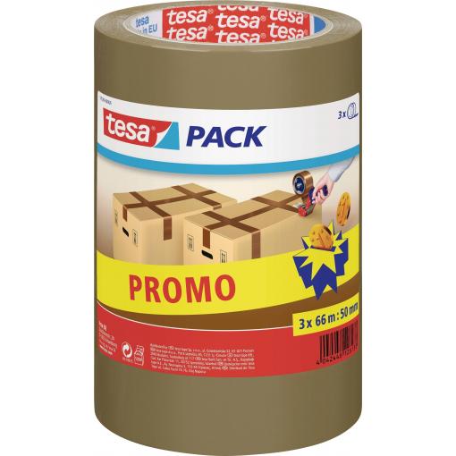 tesa 57529-00000-04 lepicí páska tesapack® 4280 světle žlutá (d x š) 66 m x 50 mm 1 ks