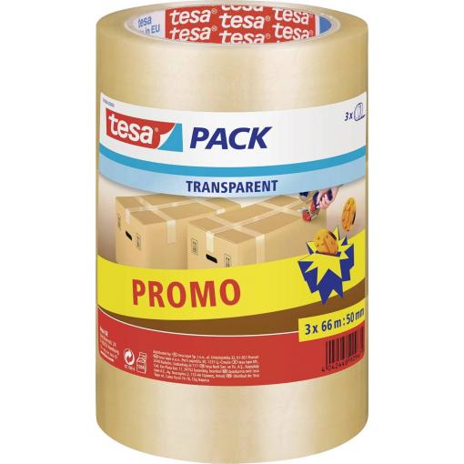 tesa 57008-00000-02 lepicí páska TESAPACK® transparentní (d x š) 66 m x 50 mm 1 ks