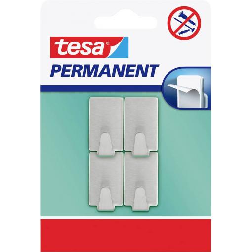 tesa TESA® Klimant háčkový pravoúhlý s kov Množství: 1 ks