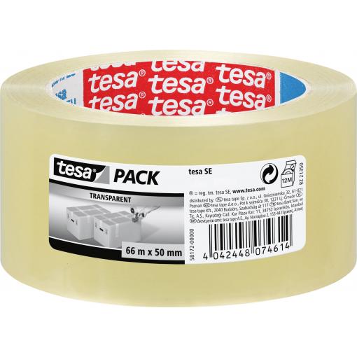 tesa 58172-00000-01 lepicí páska TESAPACK® transparentní (d x š) 66 m x 50 mm 1 ks