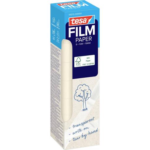 tesa 59213-00000-01 lepicí páska TESAFILM® transparentní (d x š) 10 m x 19 mm 8 ks