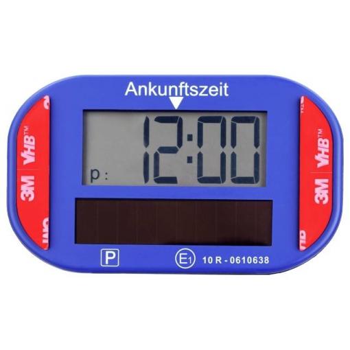 Technaxx TX-337 5319 parkovací hodiny Vhodné pro značku auta: Universal 100 mm x 60 mm x 23 mm s amorfním solárním článkem