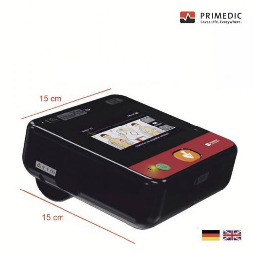 MEDX5 myPAD-M mit LCD-Farbbildschirm, manuelle Schockauslösung defibrilátor letadlo, vnitřní, do auta, pro nákladní vozidla, interní, mobil s hlasovými příkazy