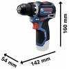 Bosch Professional aku šroubovák, 12 V, 2 Ah Li-Ion bezkartáčové, akumulátor, vč. nabíječky, 0615A500CF