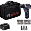 Bosch Professional aku šroubovák, 12 V, 2 Ah Li-Ion bezkartáčové, akumulátor, vč. nabíječky, 0615A500CF