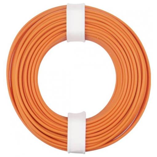 Donau Elektronik 175-017 lanko/ licna LiY 1 x 0.75 mm² + 1 x 0.75 mm² oranžová 1 ks