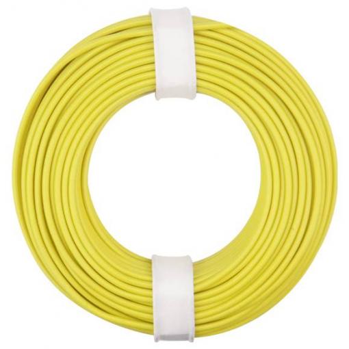 Donau Elektronik 175-013 lanko/ licna LiY 1 x 0.75 mm² + 0.75 mm² žlutá 1 ks