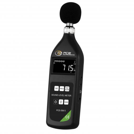 PCE Instruments hlukoměr PCE-ISM 5 20 - 90 dB 20 Hz - 8000 Hz RS-232