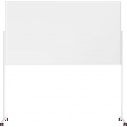 magnetoplan bílá popisovací tabule VarioPin (š x v) 100 cm x 180 cm bílá, šedá lakovaný, hladký oboustranně použitelná , formát na šířku nebo na výšku