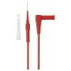VOLTCRAFT MSL-520 rot měřicí kabel 4 mm zástrčka pinový kontakt 1.5 m červená 1 ks