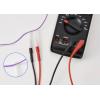 VOLTCRAFT MSL-520 rot měřicí kabel 4 mm zástrčka pinový kontakt 1.5 m červená 1 ks
