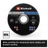 Einhell 711525 sada řezných kotoučů 115 mm 10 ks kov, nerezová ocel, ocel, list