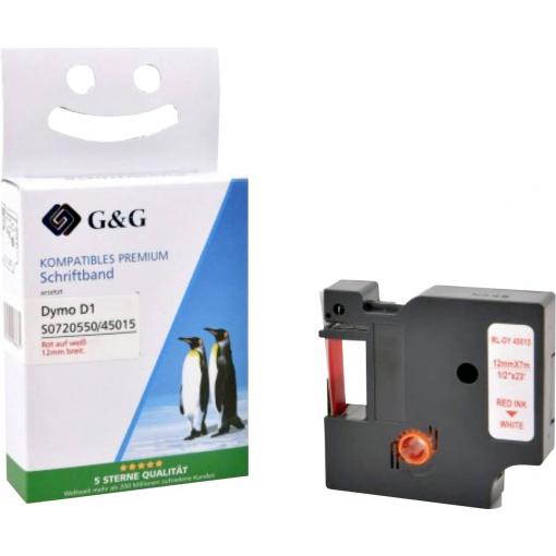 G&G páska do štítkovače Barva písma: černá