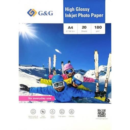 G&G 180GSM-A4-20 fotografický papír 180 g/m² 20 ks